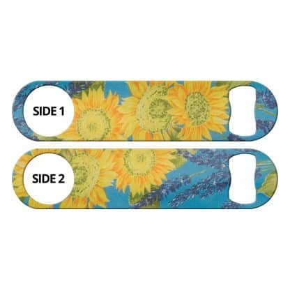 Sunflowers Blue Flat Speed Opener