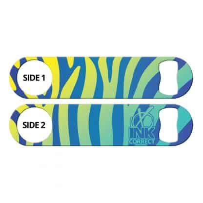 Zebra Glam Blue Haze Flat Speed Opener