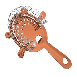 Copper Metallic Classic Bartender Strainer