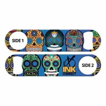 Day of the Dead I Sugar Skulls Flat Strainer Bottle Opener