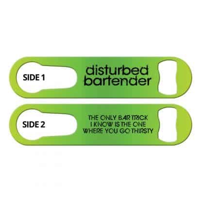 Disturbed Bartender Bar Tricks Bar Key With Built-In Pour Spout Remover