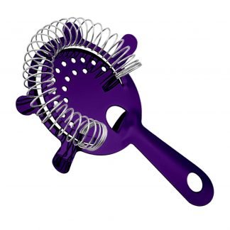 Purple Metallic Classic Bartender Strainer