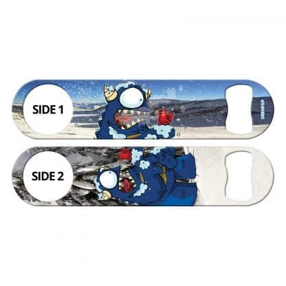 Snow Dude Flat Speed Opener by Professional Artist Chris Hamer