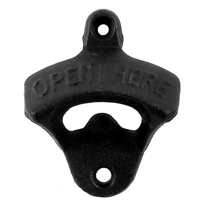 Standard Stationary Cast Iron Wall Mounted Bottle Opener