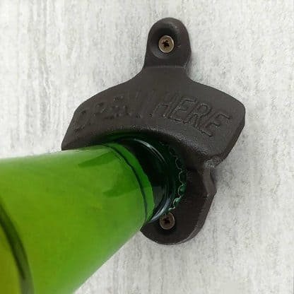 Standard Stationary Cast Iron Wall Mounted Bottle Opener