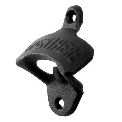 Standard Stationary Cast Iron Wall Mounted Bottle Opener