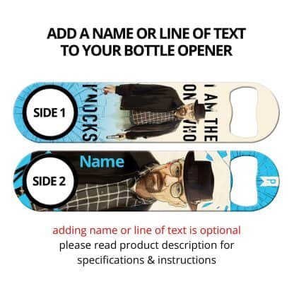 Knock Knock Commissioned Art Speed Bottle Opener With Personalization