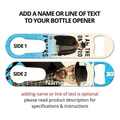 Knock Knock Commissioned Art PSR Bottle Opener With Personalization