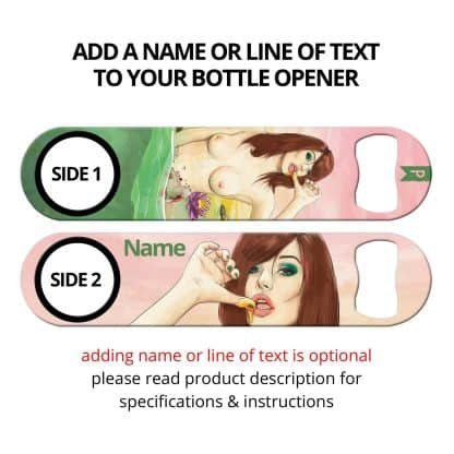 Lily Du Lac Commissioned Art Speed Bottle Opener With Personalization