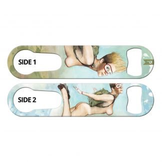 Not So Flat Flying 2-in-1 Multi Purpose Bottle Opener by Professional Artist Keith P. Rein