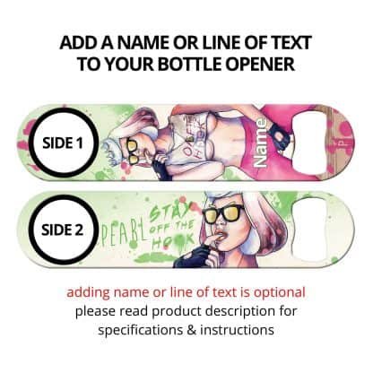 Off the Hook Commissioned Art Speed Bottle Opener With Personalization