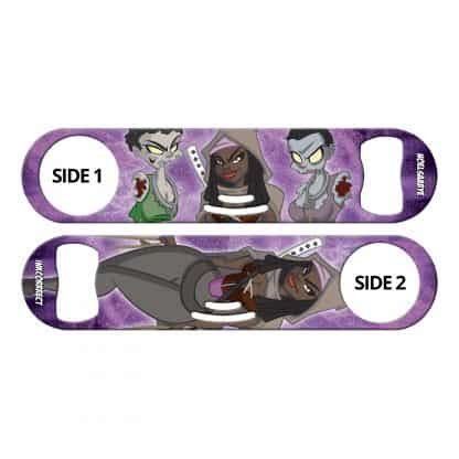 Pet Friendly Zombies 3-in-1 Multi Purpose Bottle Opener by Professional Artist Noel Saabye