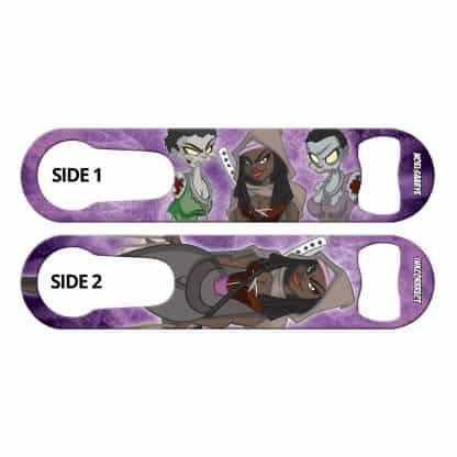 Pet Friendly Zombies 2-in-1 Multi Purpose Bottle Opener by Professional Artist Noel Saabye