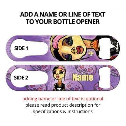 Punkette Commissioned Art PSR Bottle Opener With Personalization