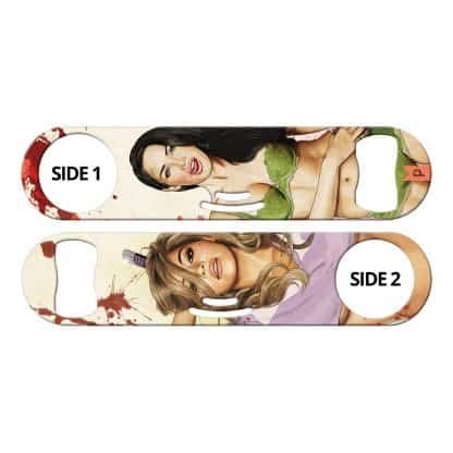 Slaughterhouse Starlets 3-in-1 Multi Purpose Bottle Opener by Professional Artist Keith P. Rein