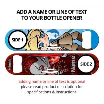 The Force Commissioned Art Strainer Bottle Opener With Personalization