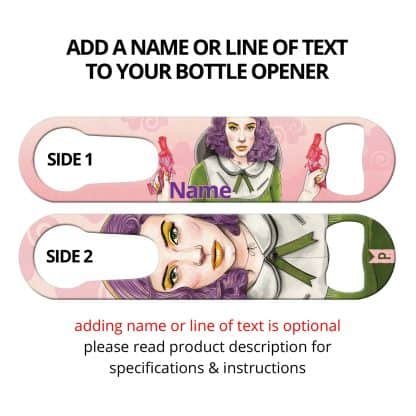 The Squirter Commissioned Art PSR Bottle Opener With Personalization