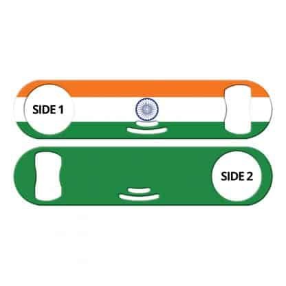 Classic Indian Flag Strainer Bottle Opener