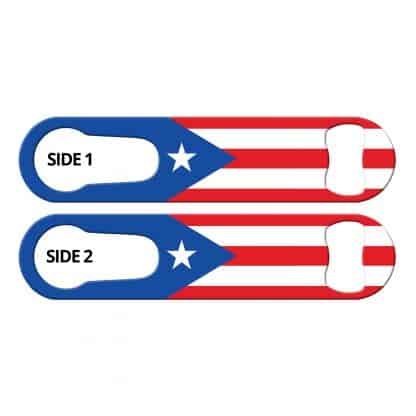 Classic Puerto Rican Flag PSR Bottle Opener