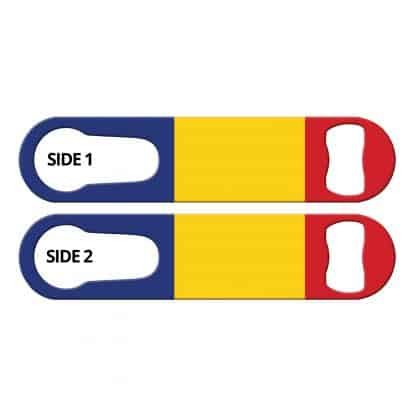 Classic Romanian Flag PSR Bottle Opener